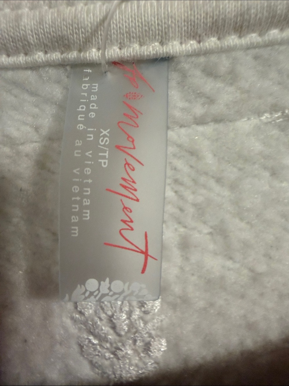 FP Movement by Free People Blue Crewneck Sweatshirt with White Stripes sold out - Picture 3 of 6